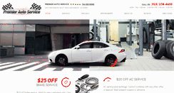 Desktop Screenshot of premierautoservice.biz