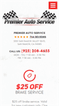 Mobile Screenshot of premierautoservice.biz